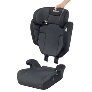 Rehausseur evo 2-in-1 i-safe tinted black Bebeconfort