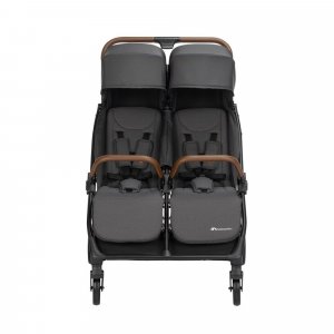 Poussette double mane mineral graphite Bebeconfort