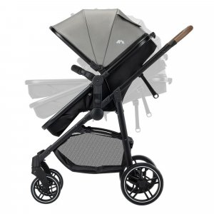 Poussette trio haze luxe tinted grey Bebeconfort