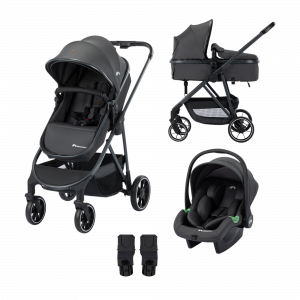 Poussette trio brume mineral graphite Bebeconfort
