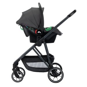 Poussette trio 3 en 1 brume mineral graphite avec siège auto i-size Bebeconfort