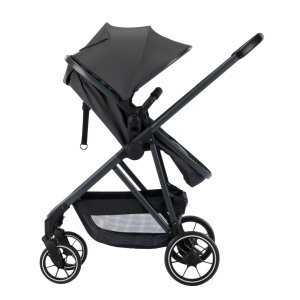 Poussette trio 3 en 1 brume mineral graphite avec siège auto i-size Bebeconfort