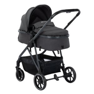 Poussette trio 3 en 1 brume mineral graphite avec siège auto i-size Bebeconfort