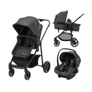 Poussette trio haze lux mineral graphite Bebeconfort