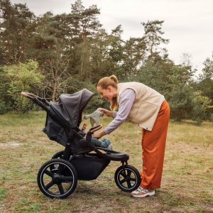 Poussette tout-terrain cloudy mineral graphite Bebeconfort