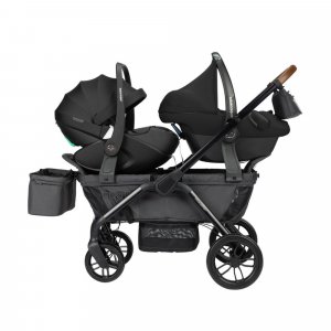 Poussette double helios mineral graphite Bebeconfort