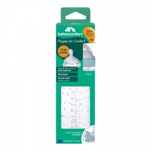 Biberon pp physio air confort 270 ml memphis/blue Bebeconfort