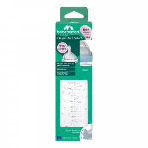 Biberon pp physio air confort 360 ml memphis/blue Bebeconfort