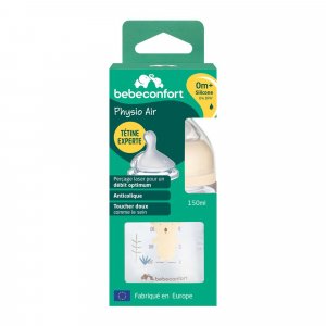 Biberon physio air 150 ml sand Bebeconfort