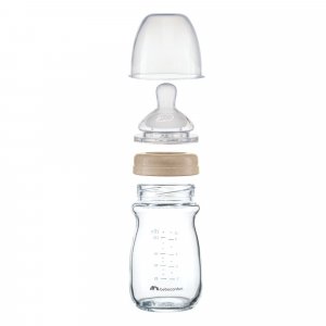 Biberon physio air eco verre 130 ml sand Bebeconfort