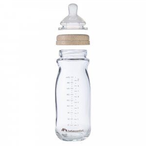 Biberon physio air eco verre 270 ml lavande Bebeconfort