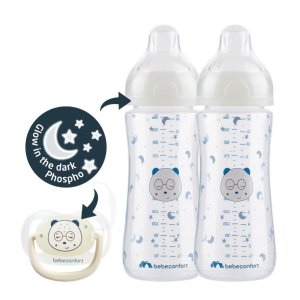 Coffret biberons physio air grow with me Bebeconfort