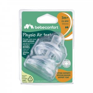 Tetinesphysio air silicone Bebeconfort
