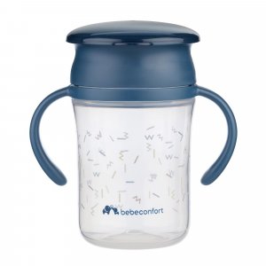 Tasse d'apprentissage 360 -240 ml memphis - bubbly blue Bebeconfort
