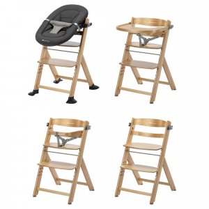 Chaise haute évolutive timba² - natural wood Bebeconfort