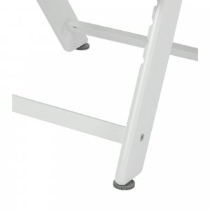 Chaise haute évolutive timba² blanc avec coussin gris Bebeconfort