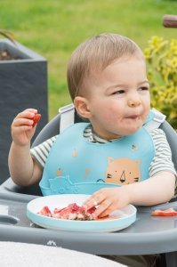 Chaise haute meely - dark grey Bebeconfort