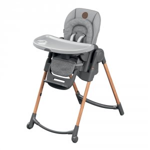 Chaise haute bébé minla essential grey