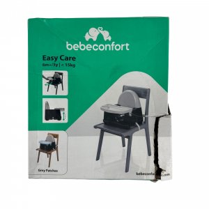Les imparfaits - réhausseur de chaise bébé easy care booster - grey patches Bebeconfort
