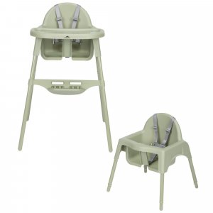 Chaise haute meely green Bebeconfort