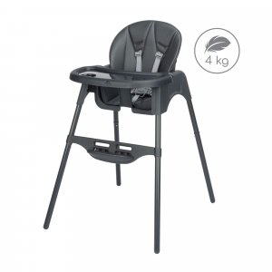 Chaise haute meely plus tinted graphique Bebeconfort