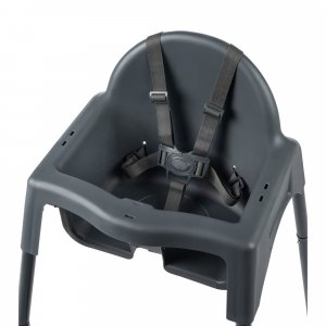 Chaise haute meely graphite Bebeconfort