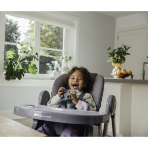 Chaise haute olea mineral gray Bebeconfort