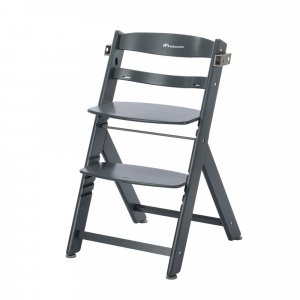 Chaise haute évolutive 2-en-1 timba ² warm gray + transat tinted graphite Bebeconfort