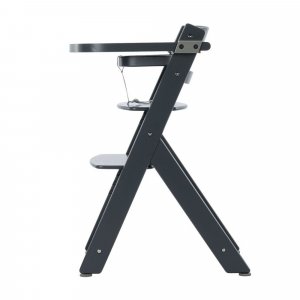 Chaise haute évolutive 2-en-1 timba ² warm gray + transat tinted graphite Bebeconfort