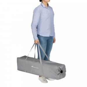 Lit parapluie adonis mineral gray Bebeconfort