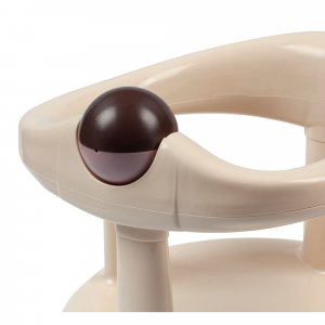 Anneau de bain pivotant beige/lavende Bebeconfort