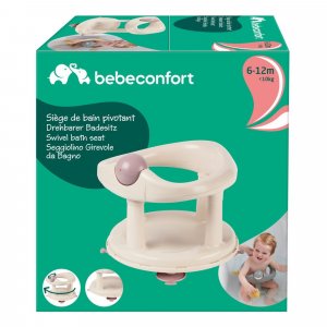 Anneau de bain pivotant beige/lavende Bebeconfort