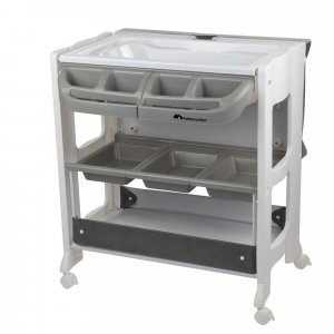 Baignoire et table à langer 2-en-1 dolphy gray mist Bebeconfort