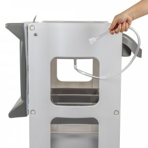 Baignoire et table à langer 2-en-1 dolphy gray mist Bebeconfort