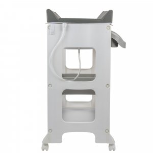 Baignoire et table à langer 2-en-1 dolphy gray mist Bebeconfort