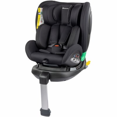 Siège auto pivotant SOFTY 360° isofix noir 40-150 cm i-Size - Made in Bébé