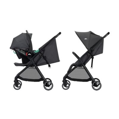 Poussette duo azur mineral graphite