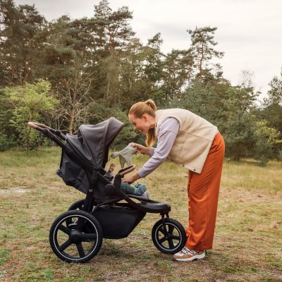 Poussette tout-terrain cloudy mineral graphite