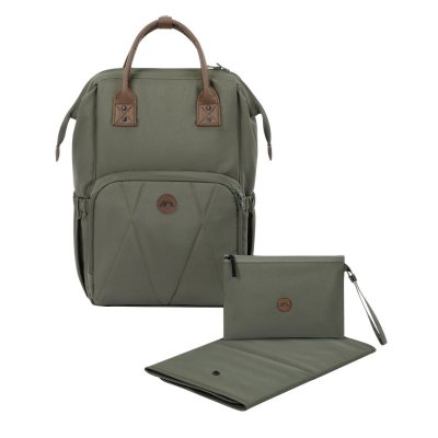 Sac à dos à langer bébé vert