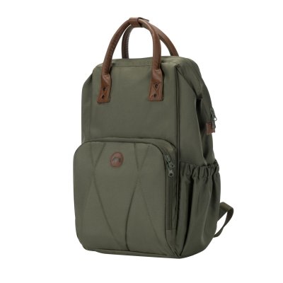 Sac à dos à langer bébé vert