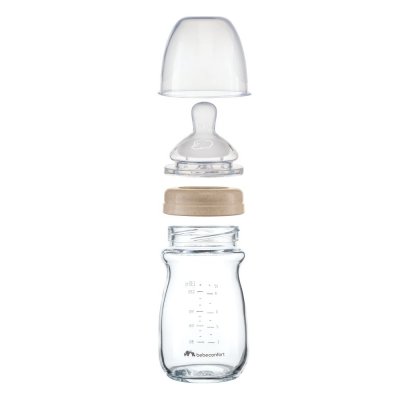 Biberon physio air eco verre 130 ml sand