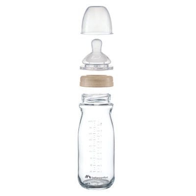 Biberon physio air eco verre 270 ml lavande