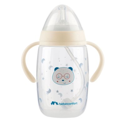 Gobelet à paille bébé 380 ml anti-fuite apprentissage