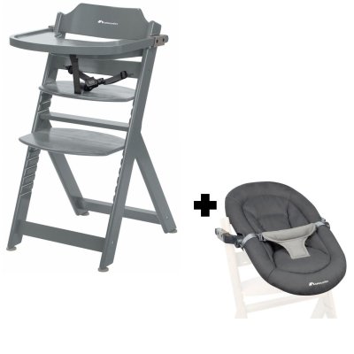 BEBECONFORT Chaise haute évolutive 2-en-1 timba warm gray