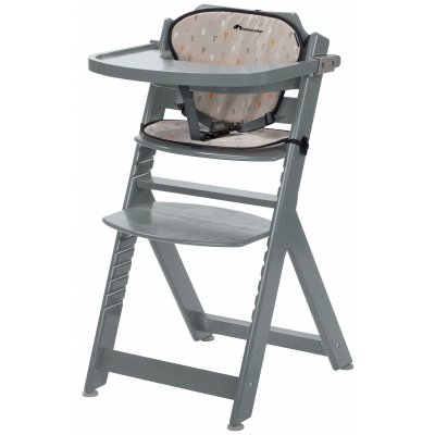 BEBECONFORT Chaise haute évolutive timba avec coussin warm grey