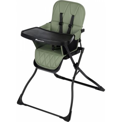 Chaise haute lily mineral green