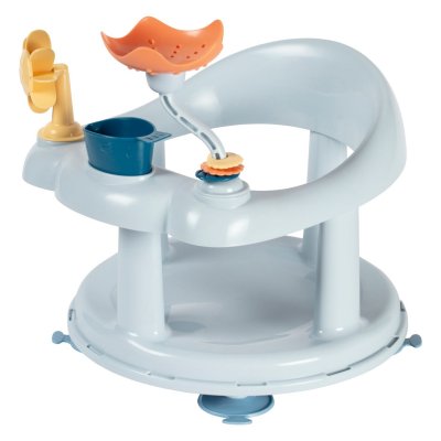 Siège de bain pivotant bébé ludique