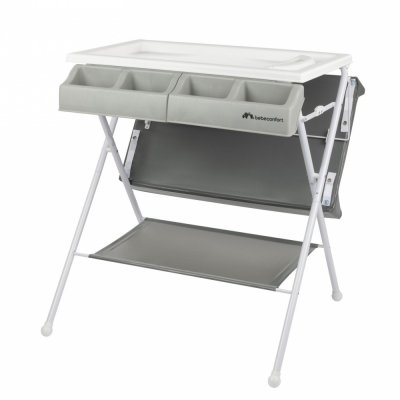 Baignoire et table à langer 2-en-1 baltic gray mist