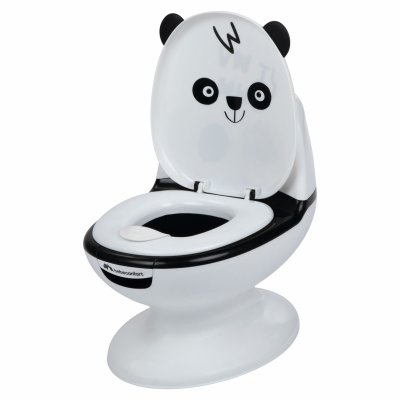 Toilette miniature panda black & white