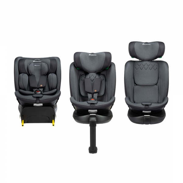 Siège auto evolufix plus pivotant 360° i-size tinted black Bebeconfort